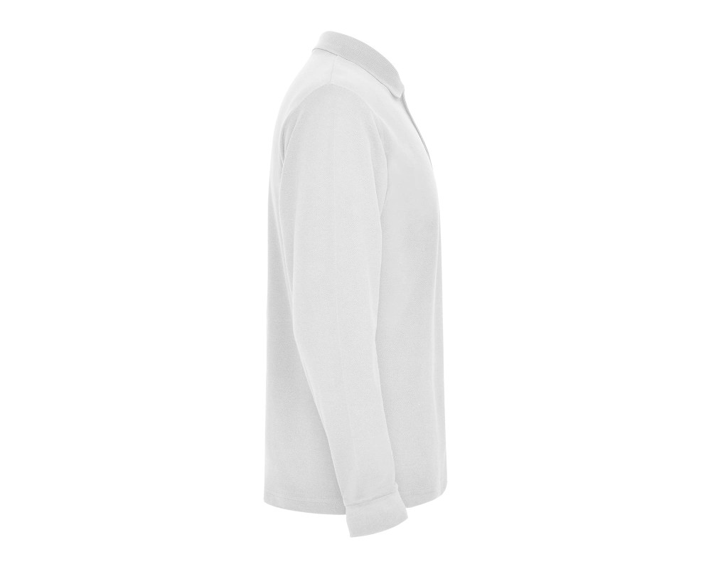 Поло с длинным рукавом Estrella L/S 220 — Белый