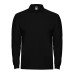 Поло с длинным рукавом Estrella L/S 220 — Черный