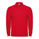 Поло с длинным рукавом Estrella L/S 220 — Красный