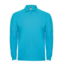 Поло з довгим рукавом Estrella L/S 220 — Синій