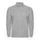 Поло с длинным рукавом Estrella L/S 220 — Серый