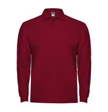 Поло с длинным рукавом Estrella L/S 220 — Красный