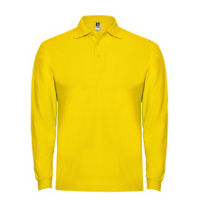 Поло з довгим рукавом Estrella L/S 220 — Жовтий