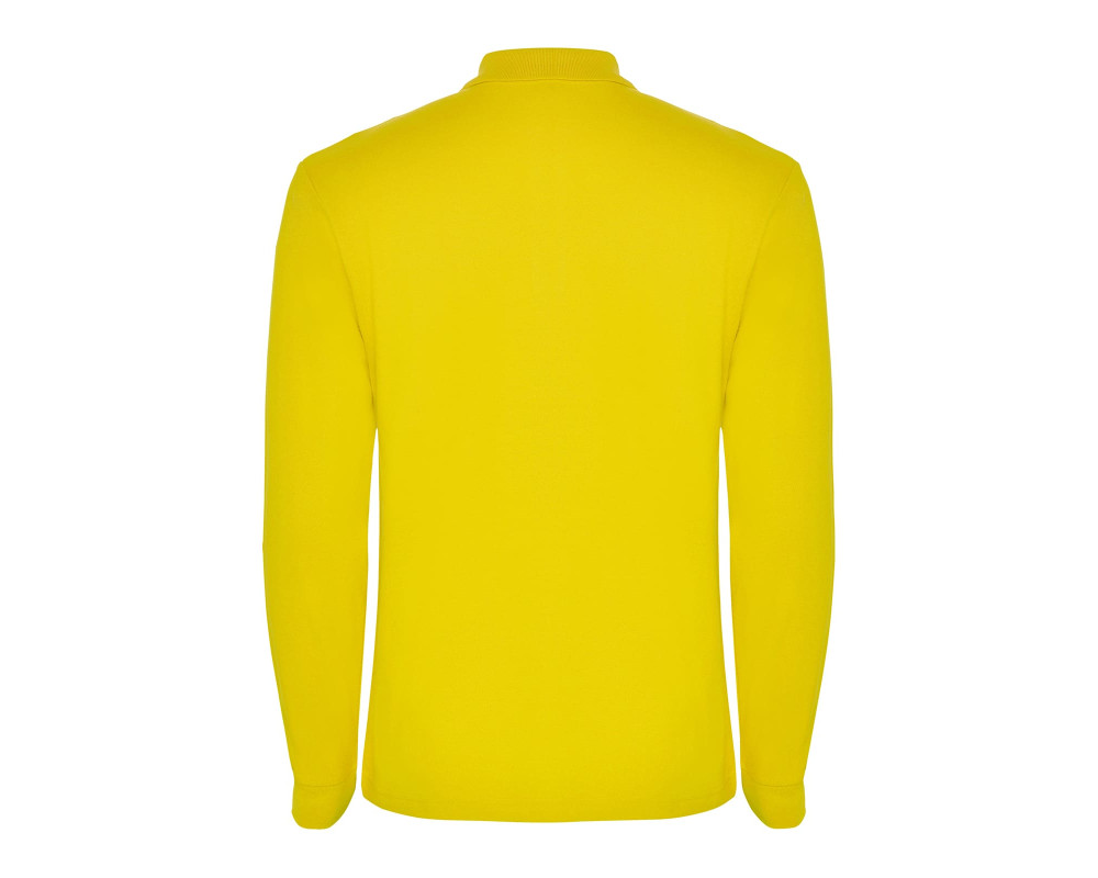 Поло з довгим рукавом Estrella L/S 220 — Жовтий
