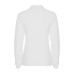 Поло жіноче з довгим рукавом Estrella woman L/S 220 — Білий