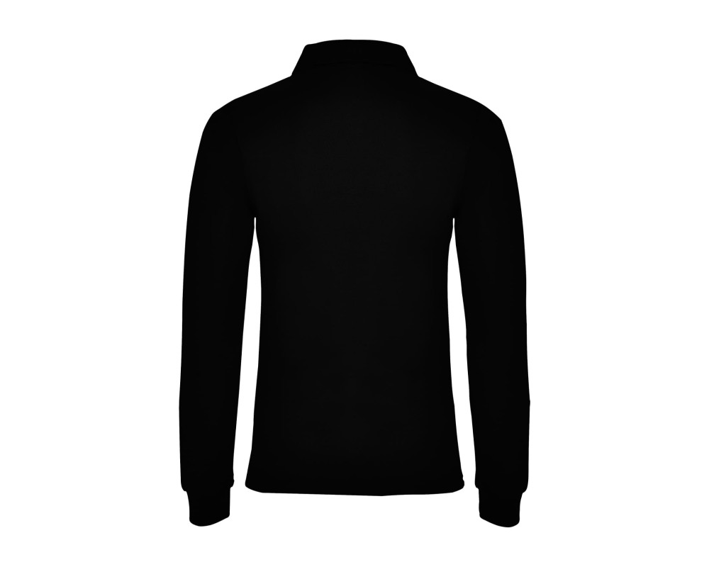 Поло жіноче з довгим рукавом Estrella woman L/S 220 — Чорний