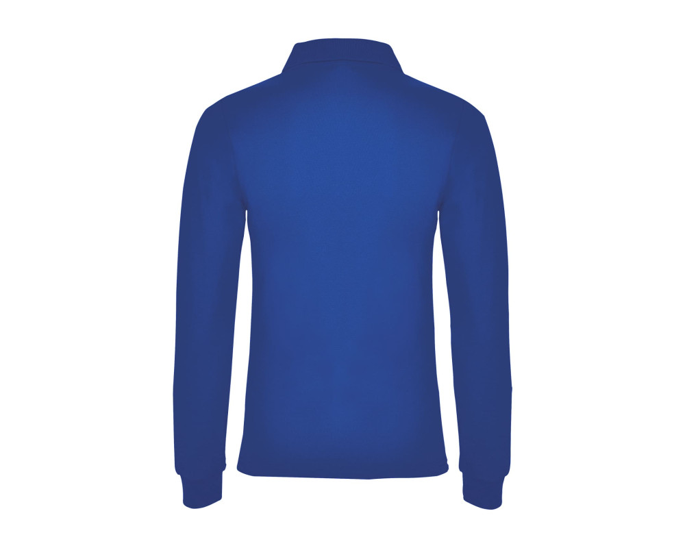 Поло жіноче з довгим рукавом Estrella woman L/S 220 — Синій