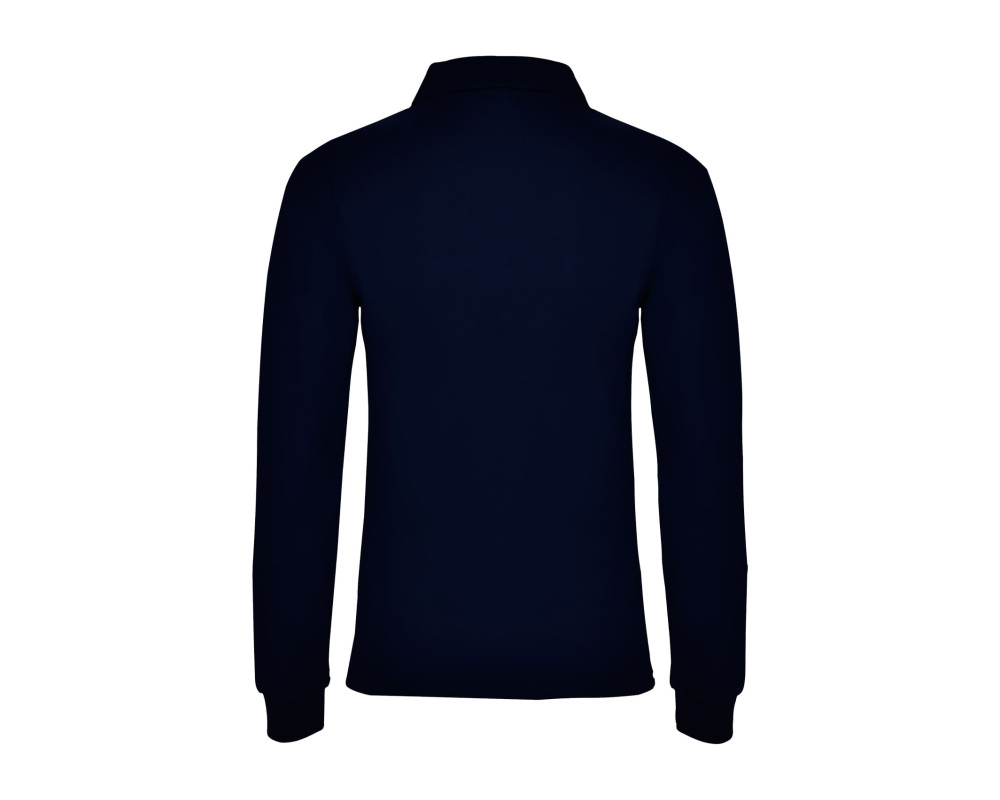 Поло жіноче з довгим рукавом Estrella woman L/S 220 — Синій