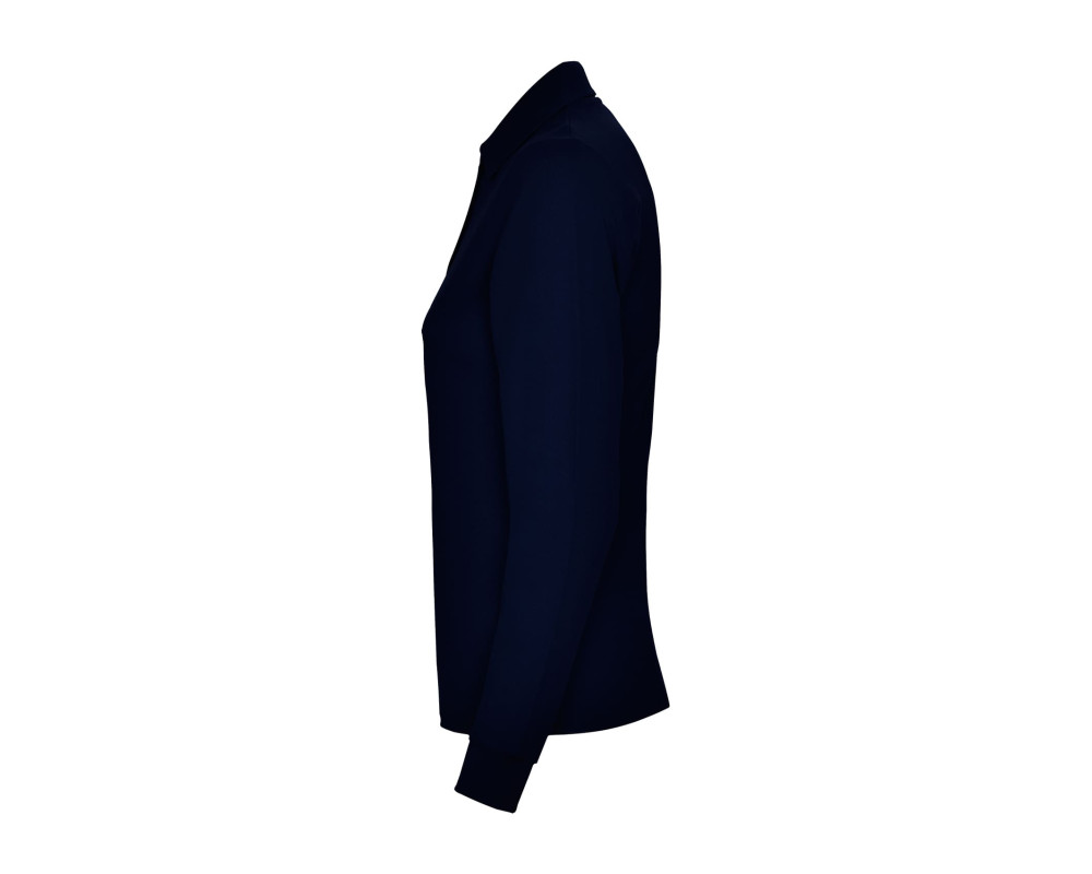 Поло жіноче з довгим рукавом Estrella woman L/S 220 — Синій