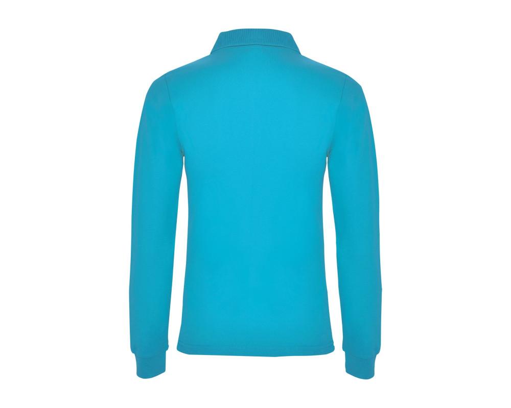 Поло жіноче з довгим рукавом Estrella woman L/S 220 — Синій