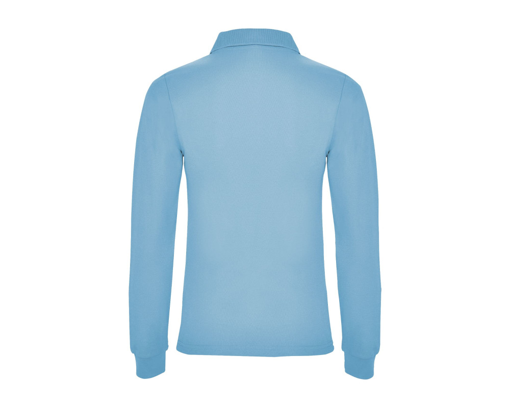 Поло жіноче з довгим рукавом Estrella woman L/S 220 — Синій