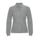 Поло жіноче з довгим рукавом Estrella woman L/S 220 — Сірий