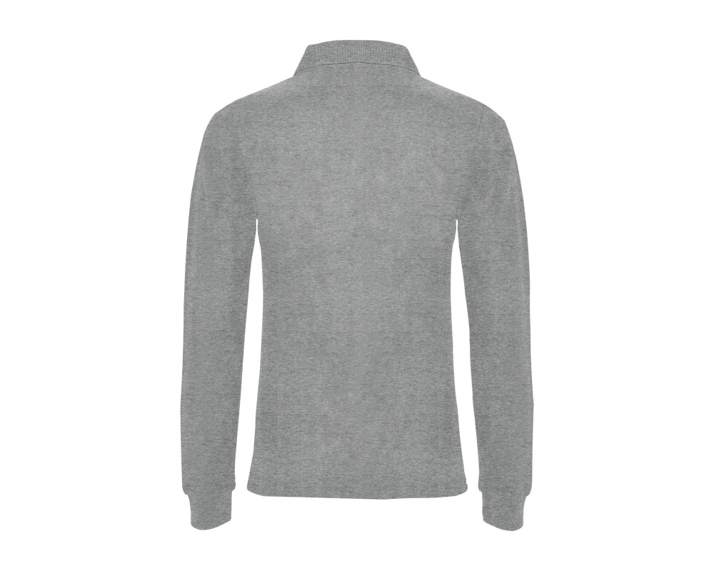 Поло жіноче з довгим рукавом Estrella woman L/S 220 — Сірий