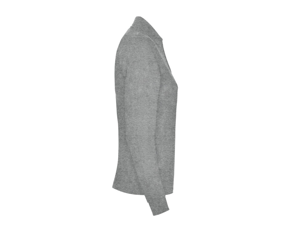 Поло жіноче з довгим рукавом Estrella woman L/S 220 — Сірий