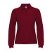 Поло жіноче з довгим рукавом Estrella woman L/S 220 — Червоний