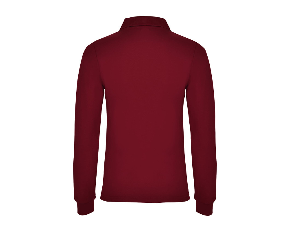 Поло жіноче з довгим рукавом Estrella woman L/S 220 — Червоний