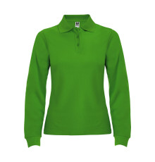 Поло жіноче з довгим рукавом Estrella woman L/S 220 — Зелений