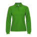 Поло жіноче з довгим рукавом Estrella woman L/S 220 — Зелений
