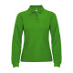 Поло жіноче з довгим рукавом Estrella woman L/S 220 — Зелений