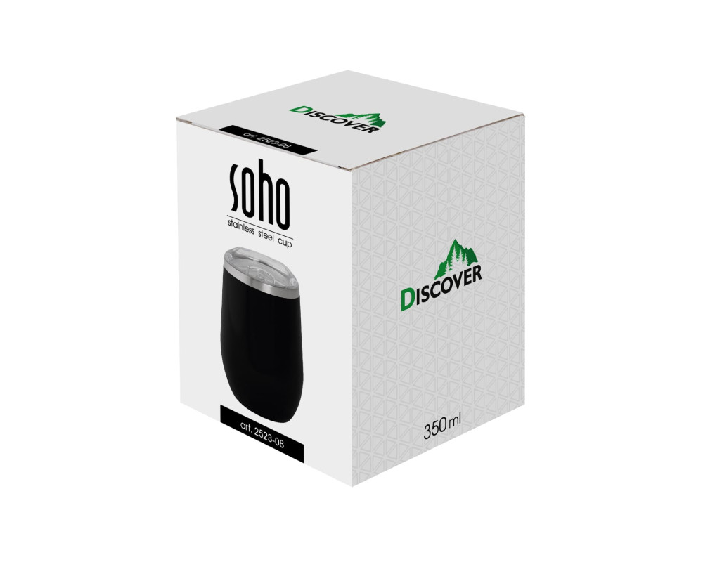 Термокружка Soho 2, TM Discover — Черный