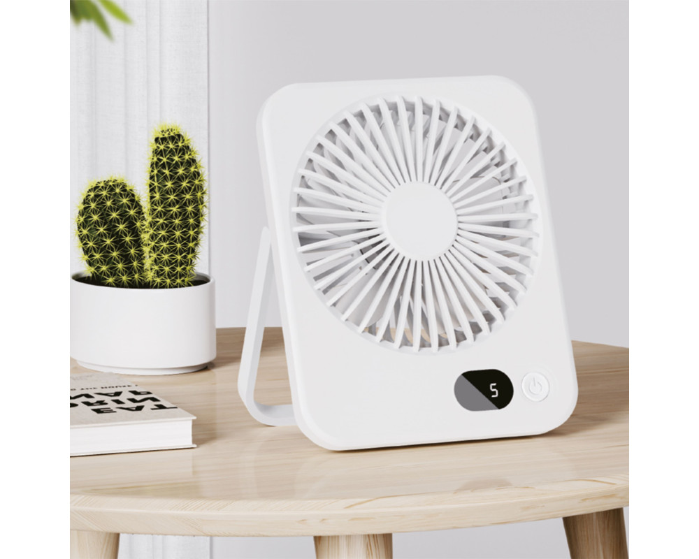 Вентилятор настільний WindGoTM TEG — Білий