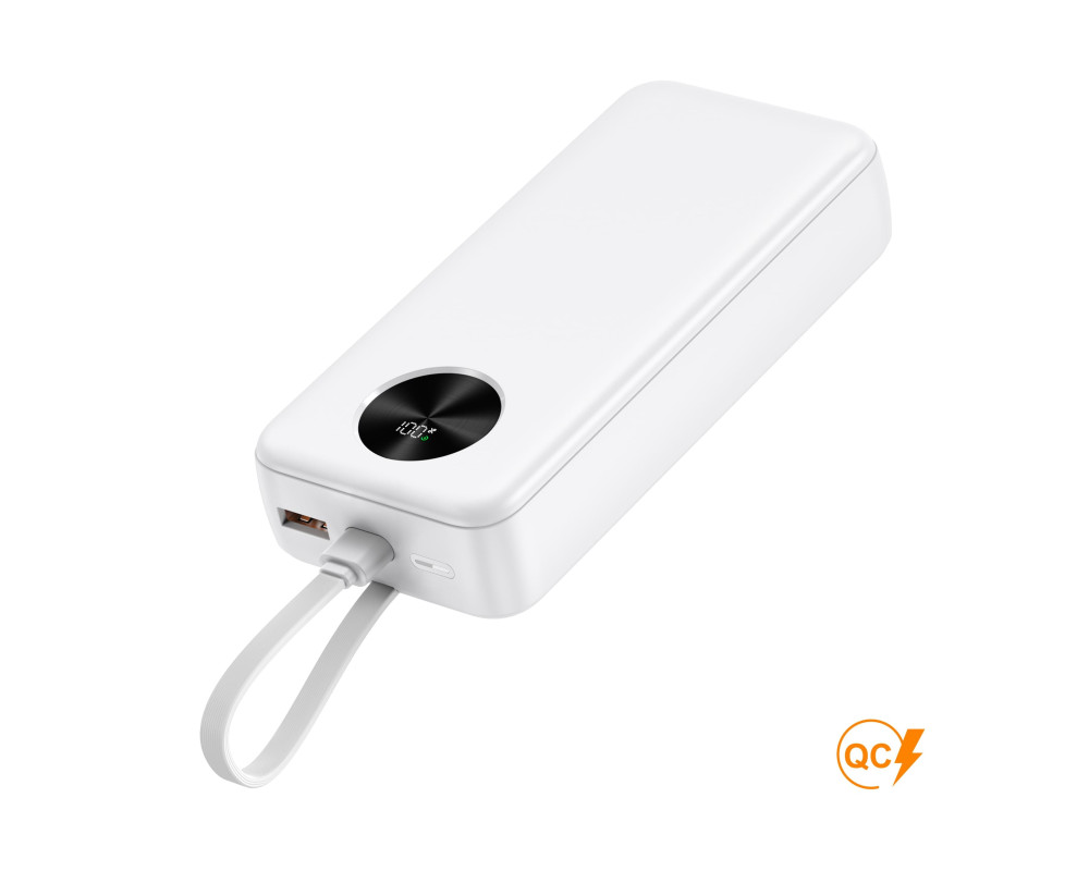 Повербанк Beng 20000 mAh 22,5W, ТМ TEG — Білий