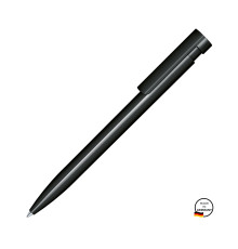 Ручка шариковая, пластиковая Liberty Polished, ТМ Senator — Черный